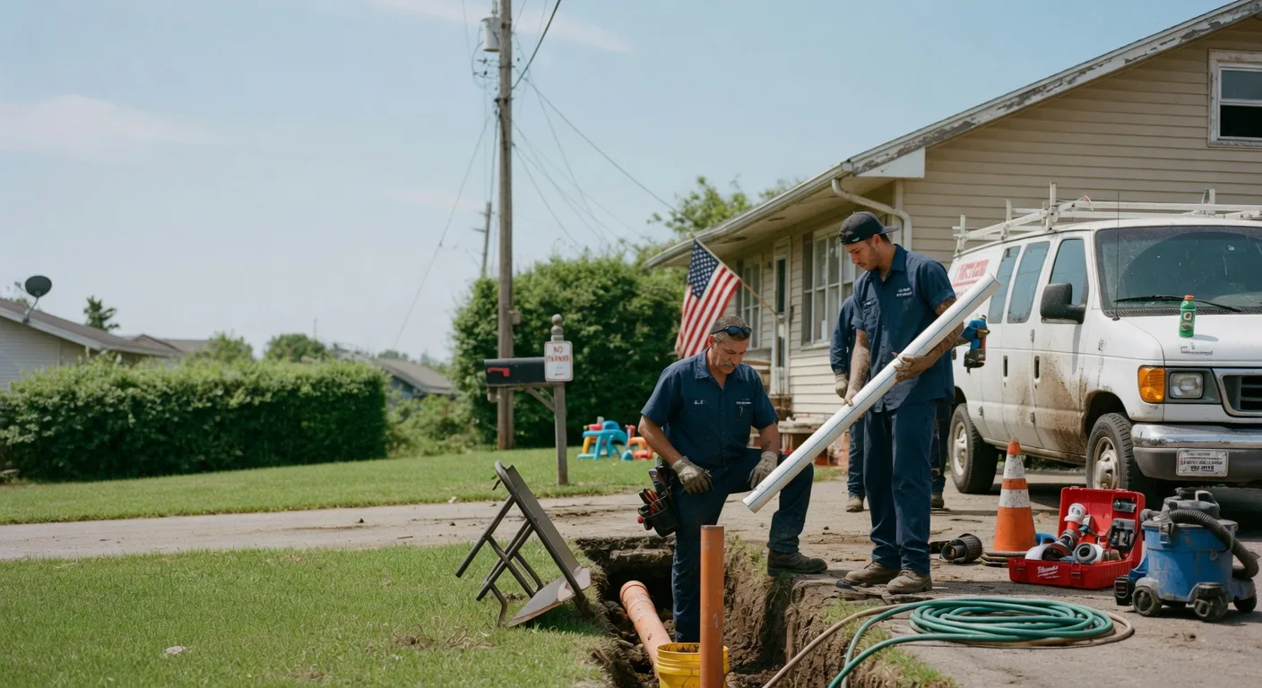 Drain Cleaning in Collyer, KS near me